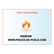 Verre vitrocéramique - MORSO Réf. 790715