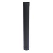 Tuyau rigide émaillé noir mat Ø200mm longueur 100cm - TEN Réf. 344018 (STOCK)