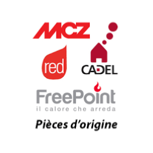 Habillage metal Bordeaux - MCZ (Cadel-FreePoint-Red) Réf. 46915019
