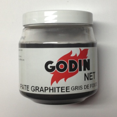 Godin Net pâte-entretien fonte acier et tuyaux Gris Fonte 250 ml - GODIN 0013 (STOCK)