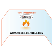 Verre vitrocéramique prismatique Phoenix - DOVRE Réf. 70.26364.000