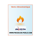 Verre vitrocéramique Pyra - Invicta Réf. AX618444A (STOCK)