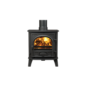 Vue éclatée - Poêle à bois Stockton 5 Multi Fuel Stove Flat Top/ Low Canopy/ Midline MK1 - Serial numbers starting BST and FST - STOVAX
