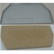 Dflecteur LYTHAM complet vermiculite 30327 + doublage inox 30319 - SUPRA (STOCK)