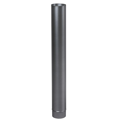 Tuyau rigide aluminié Ø153mm longueur 100cm - TEN Réf. 701153