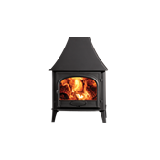 Vue éclatée - Poêle à bois Stockton 11 Wood Burning Stove High Canopy 1 Door MK2 - Serial numbers starting ASTN and CSTN - STOVAX