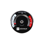 Thermomètre magnétique pour poêle - DIXNEUF Réf. 042.TM (STOCK)