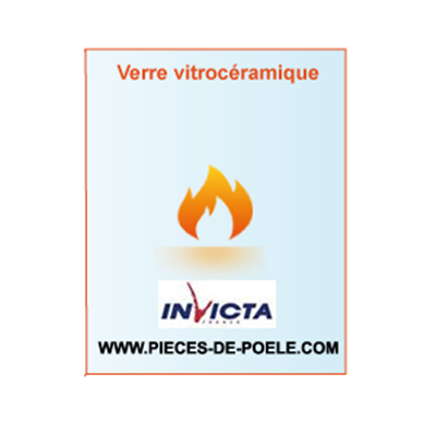 Verre vitrocéramique - INVICTA Réf. 115855