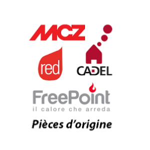 Kit de conversion habillage Bordeaux- MCZ (Cadel-FreePoint-Red) Réf. 46916035