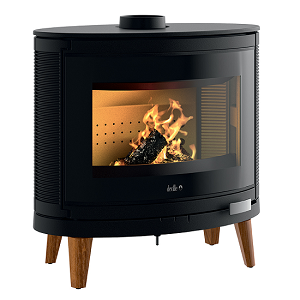 Poêle à bois Deville Ikari Zen C077BK.10