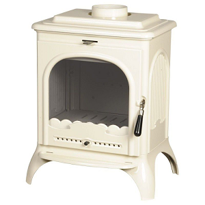 Poêle à bois Invicta Séville ivoire 6192-16 / P619246