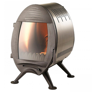 Poêle à bois Invicta Oxo inox 6193-00