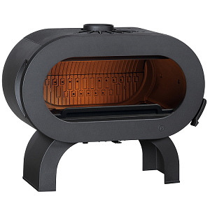 Poêle à bois Invicta Fifty sur arche anthracite 6479-44 / P64794