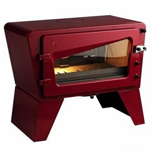 Poêle à bois Invicta Ch'ti rouge 6167-47