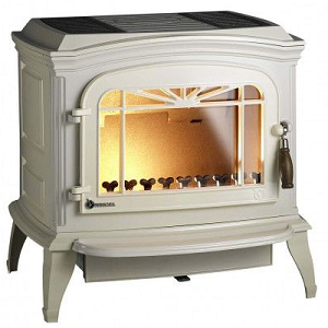Poêle à bois Invicta Bradford ivoire 917346