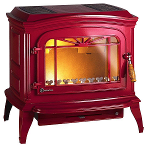 Poêle à bois Invicta Bradford rouge 6173-47