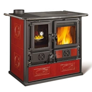 Cuisinière à bois La Nordica Rosa Sinistra Reverse