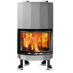 Foyer / insert à bois La Nordica Monoblocco 750 Ghisa Tondo