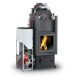 Poêle mixte bois et granulés Palazzetti Multifire Idro NT V16
