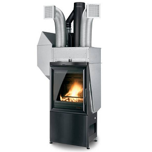Poêle mixte bois et granulés Palazzetti Multifire 45 Aria