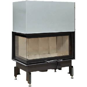 Foyer / insert à bois Austroflamm KE 89x49x57 S 2.0 droite