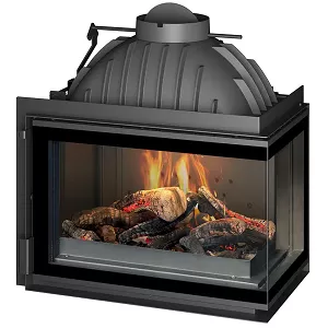 Foyer / insert  bois Invicta 700 angle droite P627372