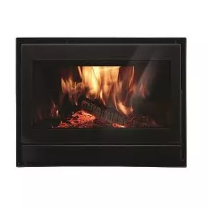 Foyer / insert � bois Saey Fenix Vitro 80 Flatline