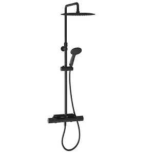 Colonne de douche Jacob Delafon Rivoli noir mat E30117-BL