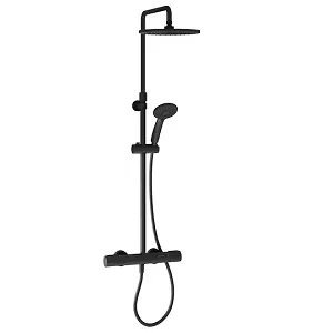 Colonne de douche Jacob Delafon Juliette noir mat E46810-BL