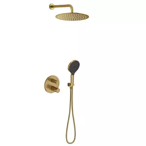 Pack douche encastr� Jacob Delafon M�tro laiton E38449-9-2MB