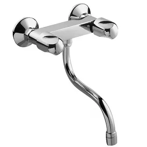 M�langeur cuisine Jacob Delafon Gal�o CD chrom� E76925-CP