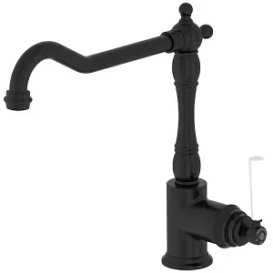 Mitigeur cuisine Jacob Delafon Cl�o 1889 noir mat E24317-BL