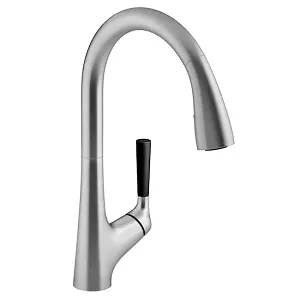 Mitigeur cuisine Jacob Delafon Malleco inox bross� E562-VS