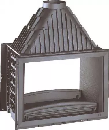 Foyer / insert � bois Invicta 700 double face P627844
