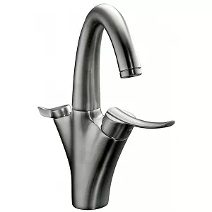 Mitigeur �vier Jacob Delafon Carafe inox bross� E18865-VS