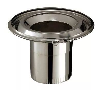 R�duction conique (conduit isol� vers simple paroi) POUJOULAT