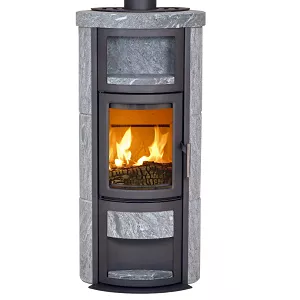 Po�le � bois Heta Scan-Line Turin