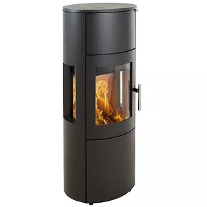 Po�le � bois Heta Scan-Line 820 S c�t�s vitr�s