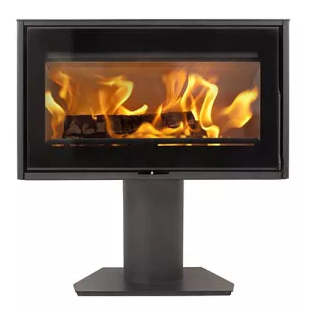 Po�le � bois Heta Scan-Line 100 pied fixe