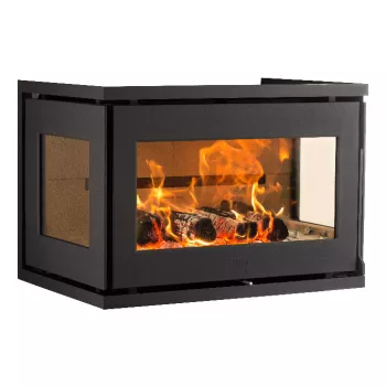 Insert � bois Heta Scan-Line Prestige