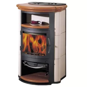 Po�le � bois Heta Scan-Line Ancona