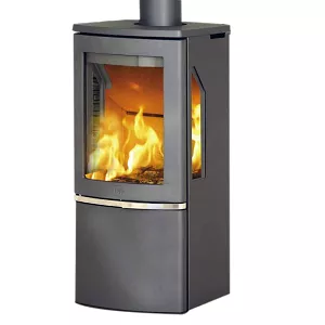 Po�le � bois Heta Scan-Line 700 c�t�s vitr�s