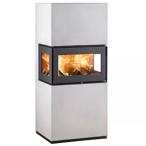 Po�le � bois Heta Scan-Line Solid C