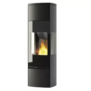 Po�le � bois Jydepejsen Nordlys Bella High vitres lat�rales