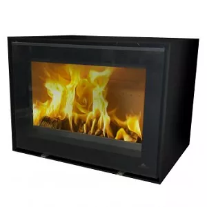 Po�le � bois Jydepejsen Nordlys Zeta Wall