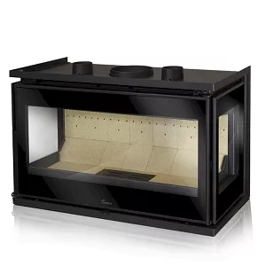 Foyer / insert � bois Lacunza Adour 800 CLID