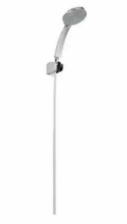 Ensemble de douche Citrus &Oslash; 90 avec support mural Chrome - JACOB DELAFON R&eacute;f. E12904-CP
