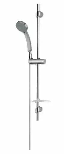 Ensemble de douche Citrus � 90 avec barre m�tallique Chrome - JACOB DELAFON R�f. E12907-CP