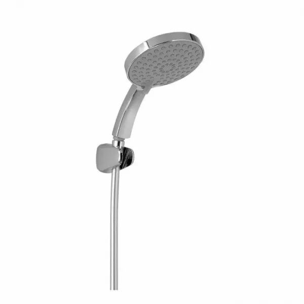 Ensemble de douche Citrus � 140 avec douchette, flexible & support mural Chrome - JACOB DELAFON E12979-CP