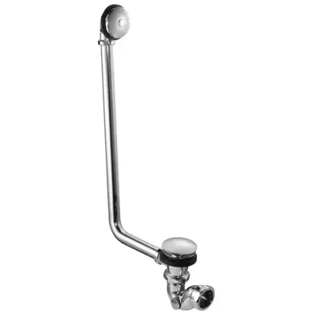 Vidage Pop Up pour baignoire en &icirc;lot Circ&eacute;/Cl&eacute;o Chrom&eacute; - JACOB DELAFON R&eacute;f. E7807-CP
